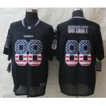 nike nfl jerseys dallas cowboys #88 bryant black[Elite USA flag fashion][bryant]