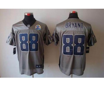 nike nfl jerseys dallas cowboys #88 bryant grey[Elite shadow 50th Patch]