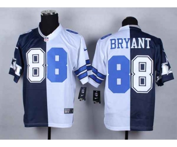 nike nfl jerseys dallas cowboys #88 bryant white-blue[Elite split]