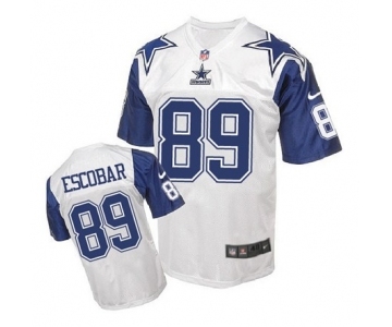 nike nfl jerseys dallas cowboys #89 Gavin Escobar Throwback white[Elite]