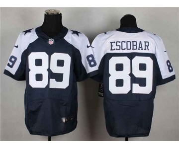 nike nfl jerseys dallas cowboys #89 escobar blue[Elite thankgivings]