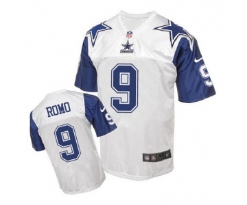 nike nfl jerseys dallas cowboys #9 Tony Romo Throwback white[Elite]