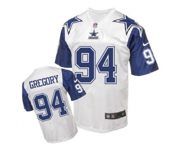 nike nfl jerseys dallas cowboys #94 Randy Gregory Throwback white[Elite]