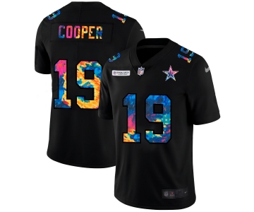 Dallas Cowboys #19 Amari Cooper Men's Nike Multi-Color Black 2020 NFL Crucial Catch Vapor Untouchable Limited Jersey