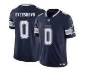 Men's Dallas Cowboys #0 DeMarvion Overshown Navy 2025 F.U.S.E. Draft Vapor Untouchable Limited Football Stitched Jersey