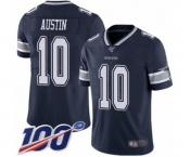 Men's Dallas Cowboys #10 Tavon Austin Navy Blue Team Color Vapor Untouchable Limited Player 100th Season Football Jersey Men's Dallas Cowboys #10 Tavon Austin Navy Blue Team Color Vapor Untouchable Limited Player 100th Season Football Jersey