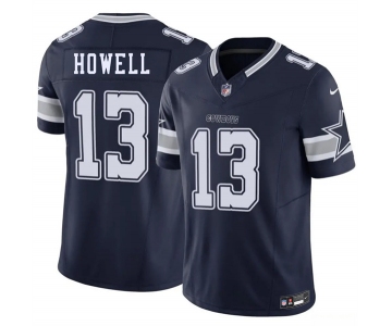 Men's Dallas Cowboys #13 Sam Howell Navy 2026 F.U.S.E Vapor Untouchable Limited Stitched Football Jersey