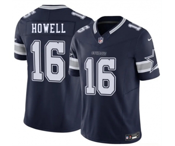 Men's Dallas Cowboys #16 Sam Howell Navy 2026 F.U.S.E. Vapor Untouchable Limited Stitched Football Jersey
