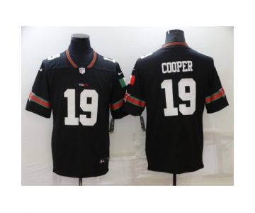 Men's Dallas Cowboys #19 Amari Cooper Black Mexico Limited Player Jersey