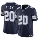 Men's Dallas Cowboys #20 Kaiir Elam Navy 2025 F.U.S.E. Vapor Untouchable Limited Football Stitched Jersey
