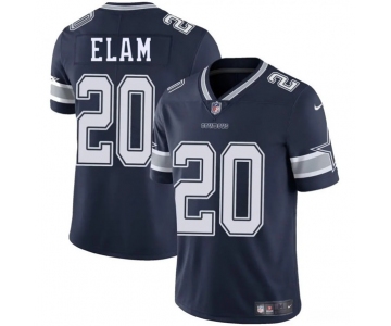 Men's Dallas Cowboys #20 Kaiir Elam Navy 2025 Vapor Untouchable Limited Football Stitched Jersey