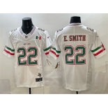 Men's Dallas Cowboys #22 Emmitt Smith 2024 Mexico White F.U.S.E. Stitched Football Jersey