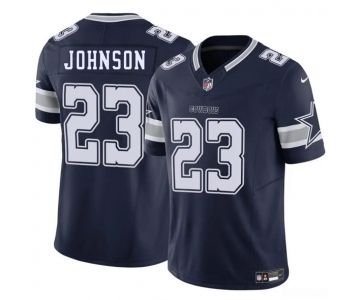 Men's Dallas Cowboys #23 Buddy Johnson Navy 2025 F.U.S.E. Vapor Untouchable Limited Football Stitched Jersey