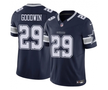 Men's Dallas Cowboys #29 C.J. Goodwin Navy 2025 F.U.S.E Vapor Untouchable Limited Football Stitched Jersey