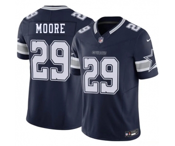 Men's Dallas Cowboys #29 Devin Moore Navy 2026 Draft F.U.S.E Vapor Untouchable Limited Stitched Football Jersey