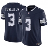 Men's Dallas Cowboys #3 Dante Fowler Jr. Navy 2025 F.U.S.E. Vapor Untouchable Limited Football Stitched Jersey