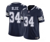 Men's Dallas Cowboys #34 Jaydon Blue Navy 2025 F.U.S.E Draft Vapor Untouchable Limited Football Stitched Jersey