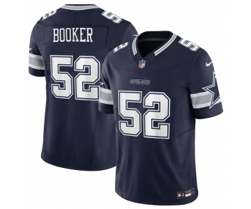 Men's Dallas Cowboys #52 Tyler Booker Navy 2025 F.U.S.E. Draft Vapor Untouchable Limited Football Stitched Jersey