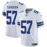 Men's Dallas Cowboys #57 Jack Sanborn White 2025 Vapor Untouchable Limited Football Stitched Jersey