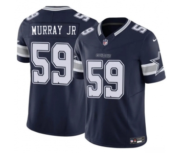Men's Dallas Cowboys #59 Kenneth Murray Jr. Navy 2025 F.U.S.E. Vapor Untouchable Limited Football Stitched Jersey