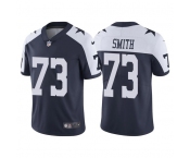 Men's Dallas Cowboys #73 Tyler Smith Navy Thanksgiving Vapor Limited Stitched Jersey