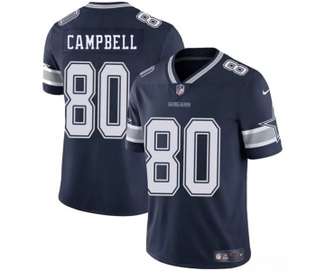 Men's Dallas Cowboys #80 Parris Campbell Navy 2025 Vapor Untouchable Limited Football Stitched Jersey