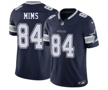 Men's Dallas Cowboys #84 Denzel Mims Navy 2026 F.U.S.E. Vapor Untouchable Limited Stitched Football Jersey