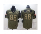 Men's Dallas Cowboys #88 CeeDee Lamb Camo 2021 Salute To Service Limited Player Jersey