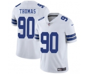 Men's Dallas Cowboys #90 Solomon Thomas White 2025 Vapor Untouchable Limited Football Stitched Jersey