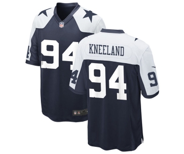 Mens Dallas Cowboys #94 Marshawn Kneeland Nike Navy Vapor Untouchable Limited Football Stitched Jersey