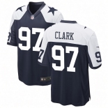 Mens Dallas Cowboys #97 Kenny Clark Nike Navy Alternate Vapor F.U.S.E. Limited Jersey Mens Dallas Cowboys #97 Kenny Clark Nike Navy Alternate Vapor F.U.S.E. Limited Jersey