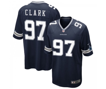 Mens Dallas Cowboys #97 Kenny Clark Nike Navy Vapor F.U.S.E. Limited Jersey