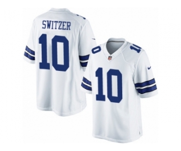 Men's Nike Dallas Cowboys #10 Ryan Switzer Limited White NFL Jersey