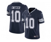 Men's Nike Dallas Cowboys #10 Ryan Switzer Vapor Untouchable Limited Navy Blue Team Color NFL Jersey