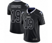 Men's Nike Dallas Cowboys #19 Amari Cooper Limited Lights Out Black Rush NFL Jersey Men's Nike Dallas Cowboys #19 Amari Cooper Limited Lights Out Black Rush NFL Jersey