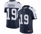 Men's Nike Dallas Cowboys #19 Amari Cooper Navy Blue Throwback Alternate Vapor Untouchable Limited Player NFL Jersey Men's Nike Dallas Cowboys #19 Amari Cooper Navy Blue Throwback Alternate Vapor Untouchable Limited Player NFL Jersey