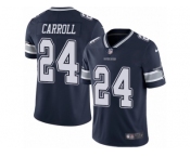 Men's Nike Dallas Cowboys #24 Nolan Carroll Vapor Untouchable Limited Navy Blue Team Color NFL Jersey