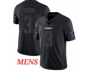 Men's Nike Dallas Cowboys #3 George Pickens Limited Black Rush Impact NFL Jersey Men's Nike Dallas Cowboys #3 George Pickens Limited Black Rush Impact NFL Jersey