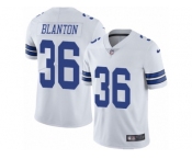 Men's Nike Dallas Cowboys #36 Robert Blanton Vapor Untouchable Limited White NFL Jersey