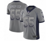 Men's Nike Dallas Cowboys #55 Leighton Vander Esch Limited Gray Rush Drift Fashion NFL Jersey Men's Nike Dallas Cowboys #55 Leighton Vander Esch Limited Gray Rush Drift Fashion NFL Jersey