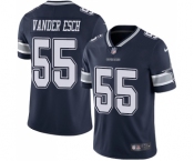 Men's Nike Dallas Cowboys #55 Leighton Vander Esch Navy Blue Team Color Vapor Untouchable Limited Player NFL Jersey Men's Nike Dallas Cowboys #55 Leighton Vander Esch Navy Blue Team Color Vapor Untouchable Limited Player NFL Jersey