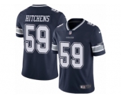 Men's Nike Dallas Cowboys #59 Anthony Hitchens Vapor Untouchable Limited Navy Blue Team Color NFL Jersey