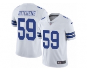 Men's Nike Dallas Cowboys #59 Anthony Hitchens Vapor Untouchable Limited White NFL Jersey