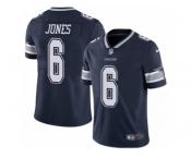 Men's Nike Dallas Cowboys #6 Chris Jones Vapor Untouchable Limited Navy Blue Team Color NFL Jersey
