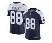 Men's Nike Dallas Cowboys #88 Dez Bryant Vapor Untouchable Limited Navy Blue Throwback Alternate NFL Jersey