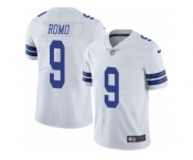 Men's Nike Dallas Cowboys #9 Tony Romo Vapor Untouchable Limited White NFL Jersey