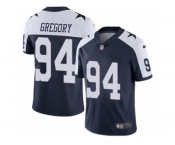 Men's Nike Dallas Cowboys #94 Randy Gregory Vapor Untouchable Limited Navy Blue Throwback Alternate NFL Jersey