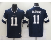 Nike Cowboys #11 Micah Parsons Navy Blue Team Color Men's Stitched NFL Vapor Untouchable Limited Jersey