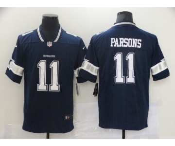 Nike Cowboys #11 Micah Parsons Navy Blue Team Color Men's Stitched NFL Vapor Untouchable Limited Jersey