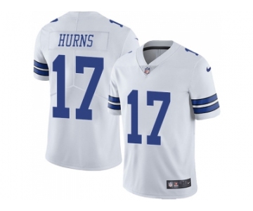 Nike Dallas Cowboys #17 Allen Hurns White Men Stitched NFL Vapor Untouchable Limited Jersey